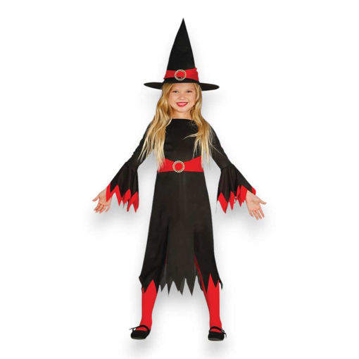 Picture of WICKED RED & BLACK WITCH AGE 10-12 YEARS